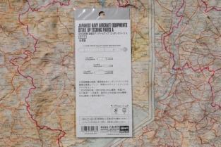 Haseagwa 72168/QG68 JAPANESE NAVY AIRCRAFT EQUIPMENT DETAIL UP ETCHING PART A